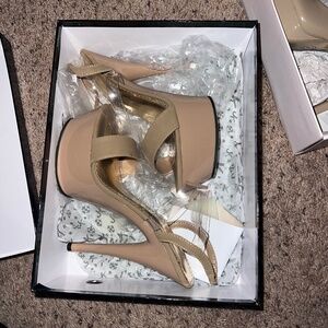 Nude Pageant Shoes